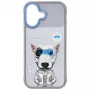 Nimmy Cool&Cute 2.0 Dog Hoesje voor iPhone 17, Grijs