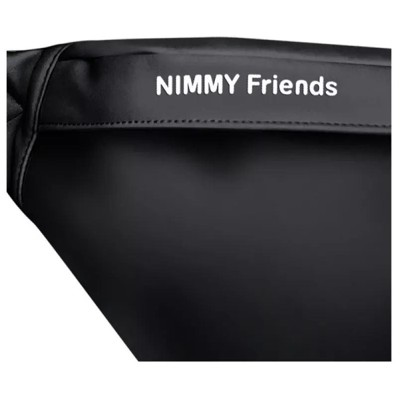 Nimmy Crossbody Bag Cool Dog with Glasses zwart