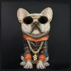 Nimmy Crossbody Bag Cool Dog with Glasses zwart
