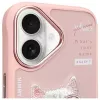 Nimmy Cool&Cute 2.0 Cat Back Cover voor Apple iPhone 16 6,1 inch roze