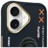 Nimmy Cool&Cute 2.0 Monkey Back Cover voor Apple iPhone 16 6,1 inch - zwart