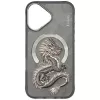 Nimmy Dragon MagSafe-hoesje voor iPhone 16 - grijs