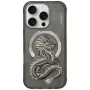 Nimmy Dragon MagSafe-hoesje voor iPhone 16 Pro Max grijs