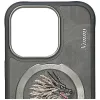 Nimmy Dragon MagSafe-hoesje voor iPhone 16 Pro Max grijs