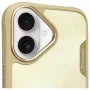 Nimmy Big Eyed Pet 2.0 Cat Case voor Apple iPhone 16 6,1 inch khaki
