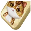 Nimmy BigEyed Pet 2.0 Cat Case voor Apple iPhone 16 Pro 6,3 inch khaki