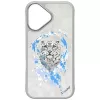 Nimmy Pantera MagSafe-hoesje voor Apple iPhone 16 - lichtgrijs