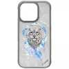 Nimmy Pantera MagSafe-hoesje voor iPhone 16 Pro lichtgrijs