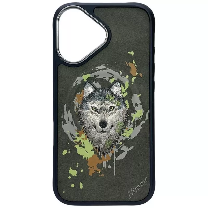 Nimmy Wilk MagSafe-hoesje voor iPhone 16 donkergrijs