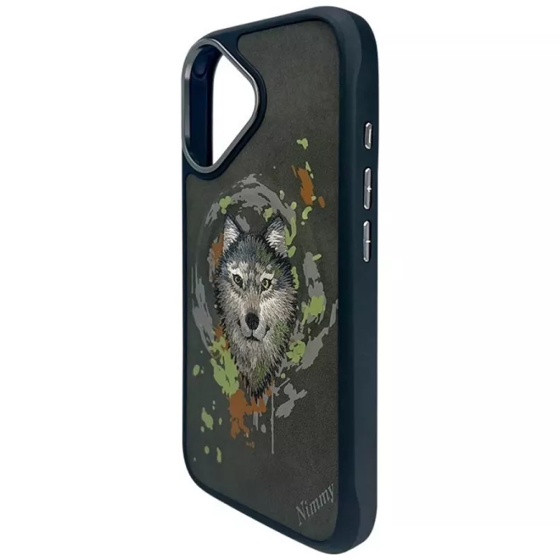 Nimmy Wilk MagSafe-hoesje voor iPhone 16 donkergrijs