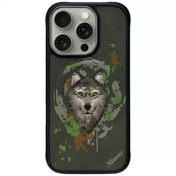 Nimmy Wilk MagSafe-hoesje voor Apple iPhone 16 Pro donkergrijs