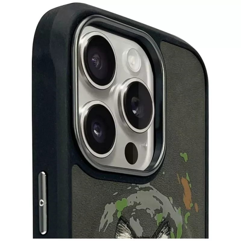 Nimmy Wilk MagSafe-hoesje voor Apple iPhone 16 Pro donkergrijs