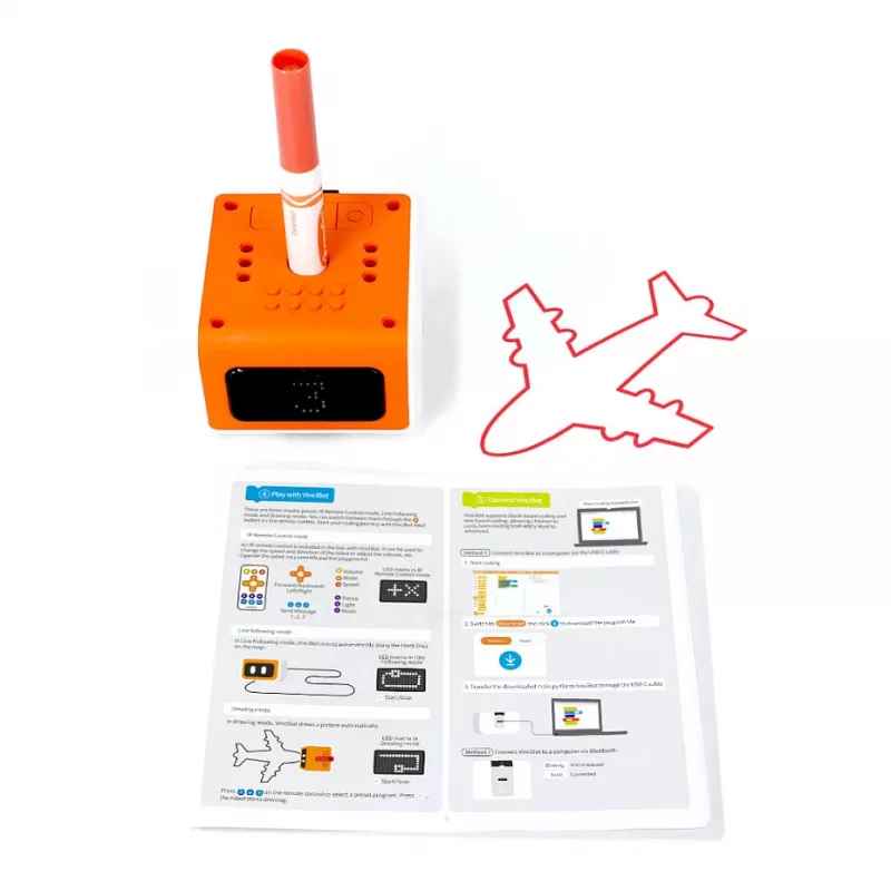 MATATALAB MatataStudio VinciBot educatieve coding robot voor kinderen vanaf 8 jaar