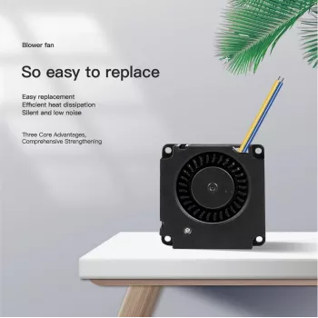 Creality Ender-5 Plus 4010 hotend-ventilator radiaal 24V - radiale ventilatorkit