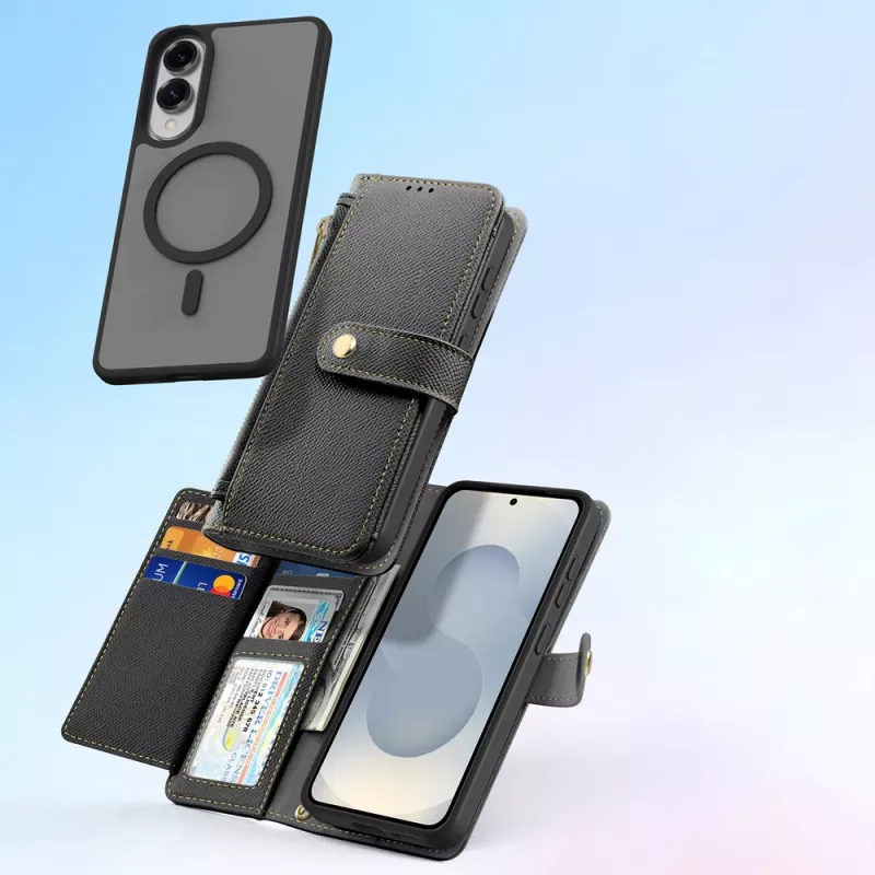 DUXDUCIS Lawa Case met MagSafe voor Samsung Galaxy S25 Edge - zwart