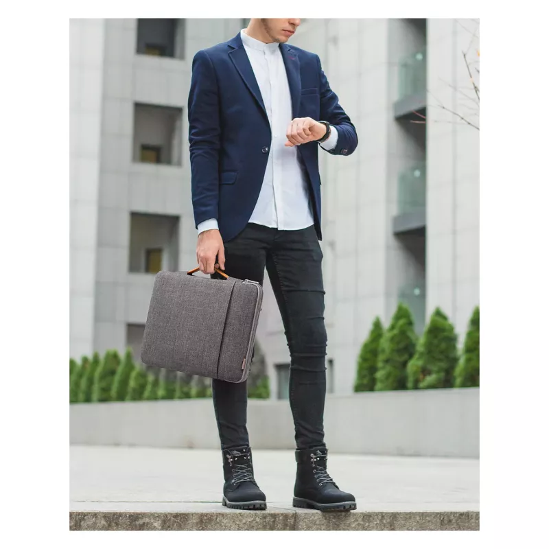 Inateck 13,3 laptoptas met accessoirezakje LB02006/S1, grijs