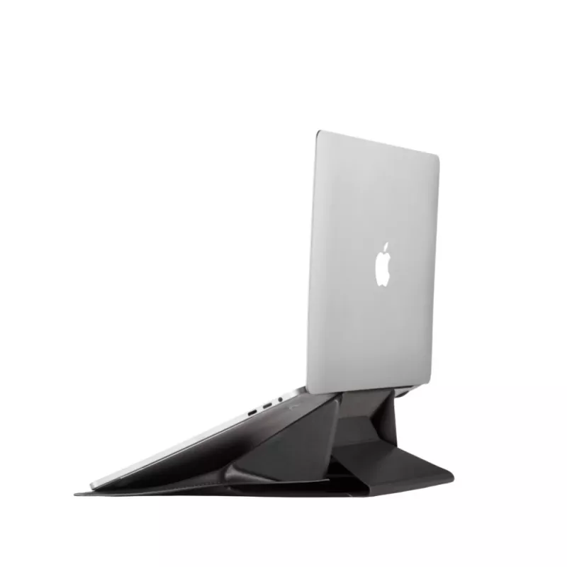 Moft Sleeve 16 laptophoes met geïntegreerde standaard, zwart, voor 16 inch laptops