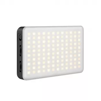 Ulanzi VL120 3200K-6500K bi-color LED videolamp met LCD-display