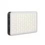 Ulanzi VL120 3200K-6500K bi-color LED videolamp met LCD-display