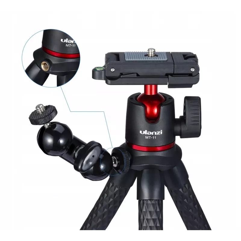 ULANZI MT-11 flexibel statief voor smartphone en camera