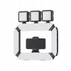 Ulanzi U200 LED videolamp met smartphonehouder - bi-color 2500K-8500K