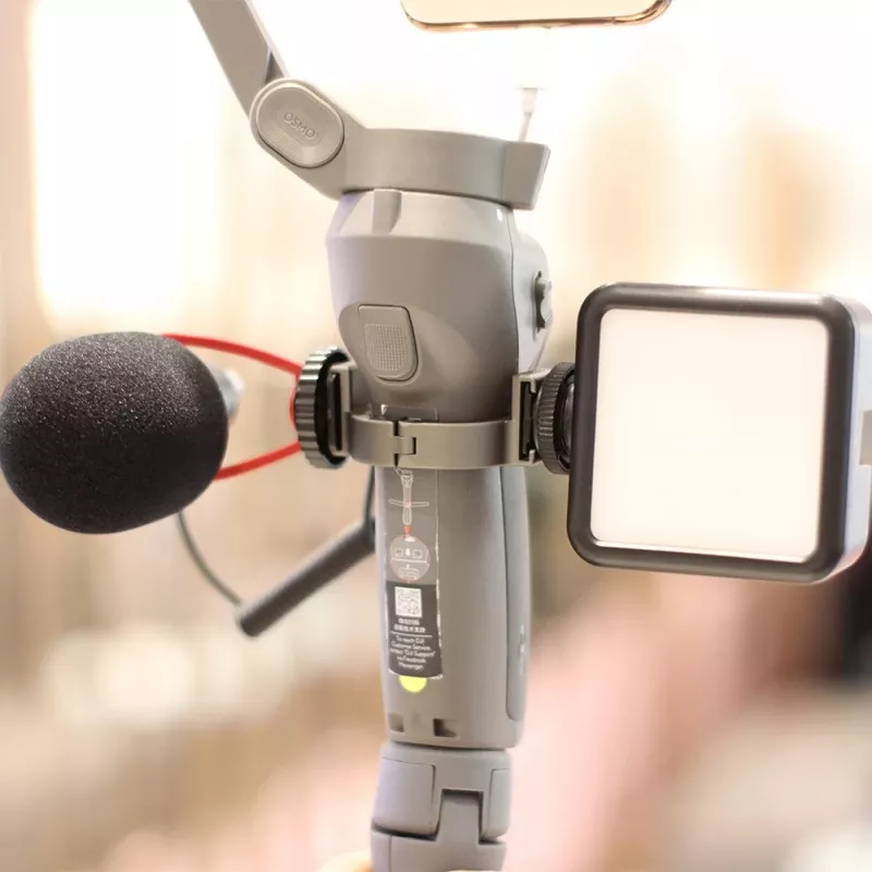 Ulanzi R037 cold shoe adapter voor DJI Osmo Mobile 3 - zwart