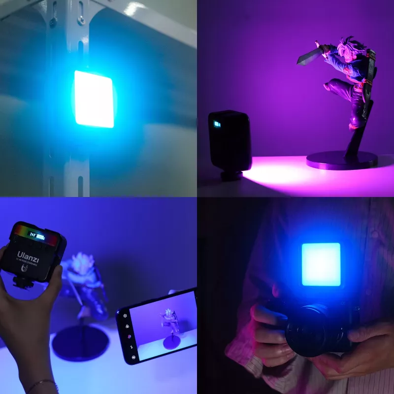 Ulanzi VL49 RGB LED videolamp, 2500K-9000K, 6W, 2000mAh