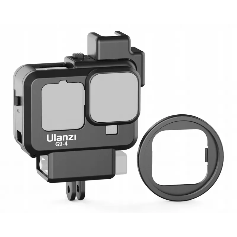 Ulanzi SB6049 framehouder + microfoonadapter + filterset voor GoPro HERO 9/10 Black