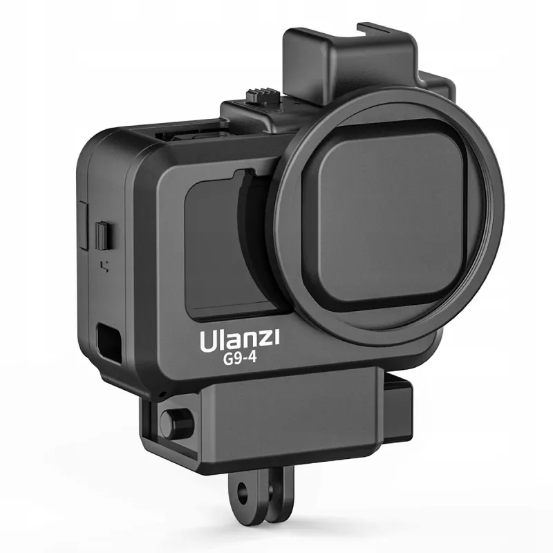 Ulanzi SB6049 framehouder + microfoonadapter + filterset voor GoPro HERO 9/10 Black