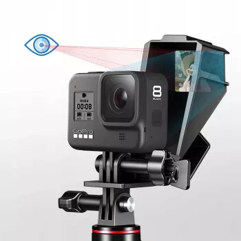 Ulanzi GP-5 vlogging flip mirror met hot shoe adapter