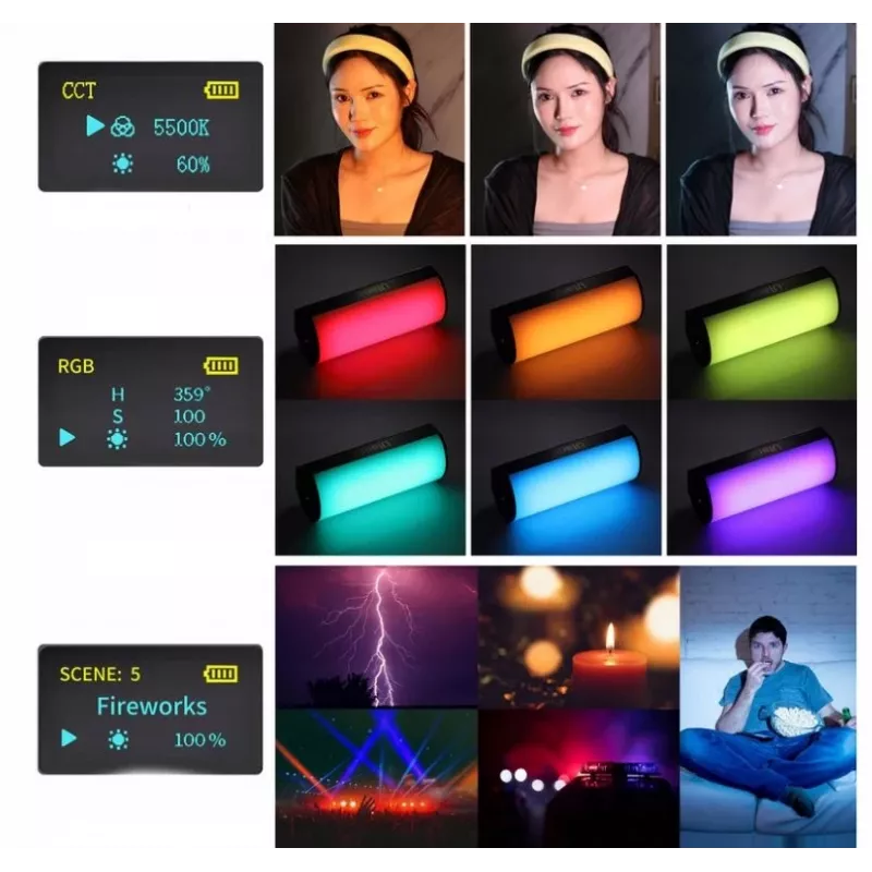 Ulanzi VL119 Tuba LED RGB lightstick 2600mAh