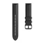 Amazfit Classic leren bandje, 20 mm breed, 164-228 mm lang - zwart