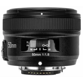 Yongnuo YN 50mm f/1.8 prime lens voor Nikon F