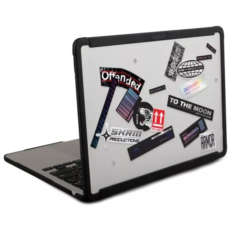 Skinarma Henko hard case voor MacBook Air 13 inch (2018-2020) - Frost Clear