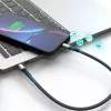 Dudao L10P USB-C naar Lightning kabel 20W 0,23m wit
