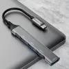 Dudao A16T USB-A Hub 4-Poort USB 2.0 Zwart