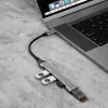 Dudao A16T USB-A Hub 4-Poort USB 2.0 Zwart