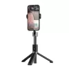 Dudao F18 Bluetooth Selfiestick met Statief 110 cm Zwart