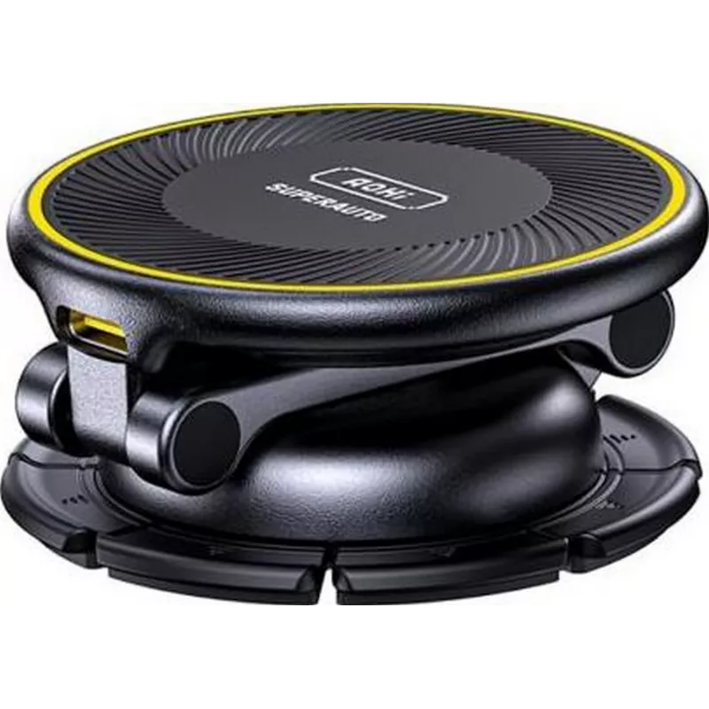 AOHi Superauto Opvouwbare Magnetische 15W 3-in-1 Draadloze Oplader