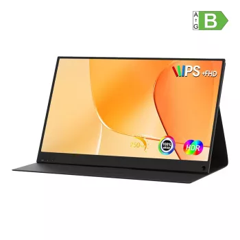 ZEUSLAP P15AT 15.6 inch draagbare monitor met 10-punts touchscreen Full HD IPS USB-C Mini HDMI