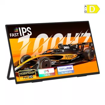 ZEUSLAP Z23 LITE 23.8 inch draagbare monitor - Full HD IPS 100Hz USB-C