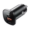 ACEFAST 38W autolader USB-C / USB-A, PPS, Power Delivery, Quick Charge 3.0, AFC, FCP zwart (B1)
