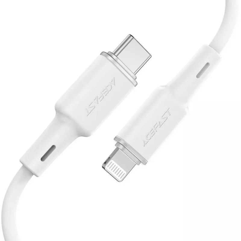 ACEFAST MFI USB-C naar Lightning kabel 1,2m, 30W, 3A, zwart (C2-01)