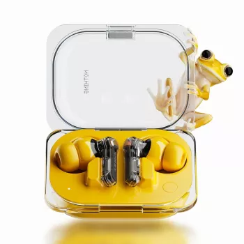 Nothing Ear (a) draadloze in-ear oordopjes geel