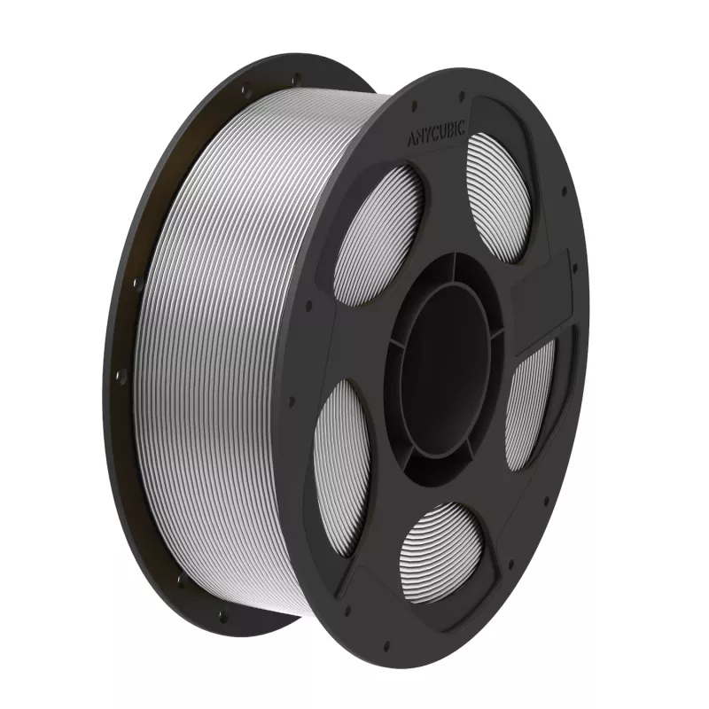 Anycubic PLA Silk Filament 1,75mm Zilver 1kg