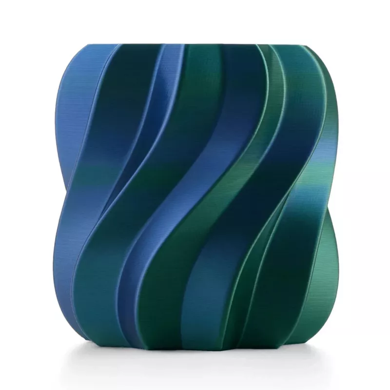 ANYCUBIC PLA Silk Dual PLA Filament 1,75mm Blauw en Groen AHSC16-103