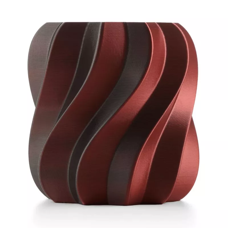 Anycubic PLA Silk Dual PLA Filament 1,75mm zwart/rood AHSC17-103