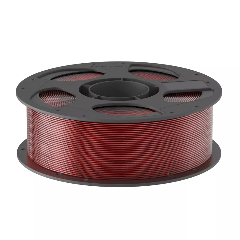 Anycubic PLA Silk Dual PLA Filament 1,75mm zwart/rood AHSC17-103