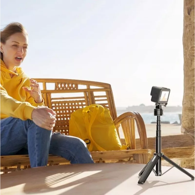 Ulanzi MT-73 statief eenbeenstatief met 3D-panhead en telefoonhouder