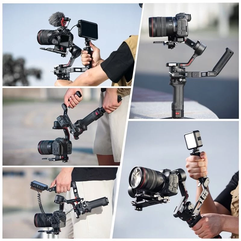 Ulanzi CO19 side handle grip voor DJI RS 2 / RSC 2 / RS 3 / RS 3 Pro / RS 3 Mini / RS 4 / RS 4 Pro